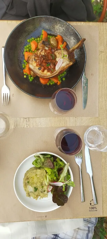 Carré de Porc Brandade de Lieu Noir