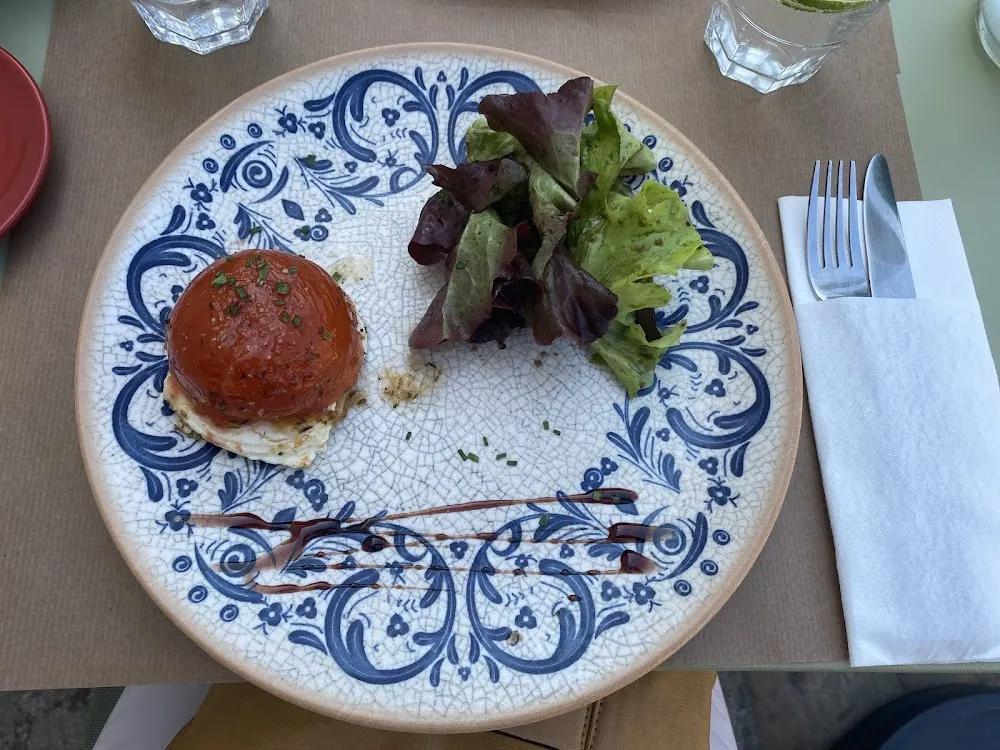 Tatin Tomates Chèvre Chaud